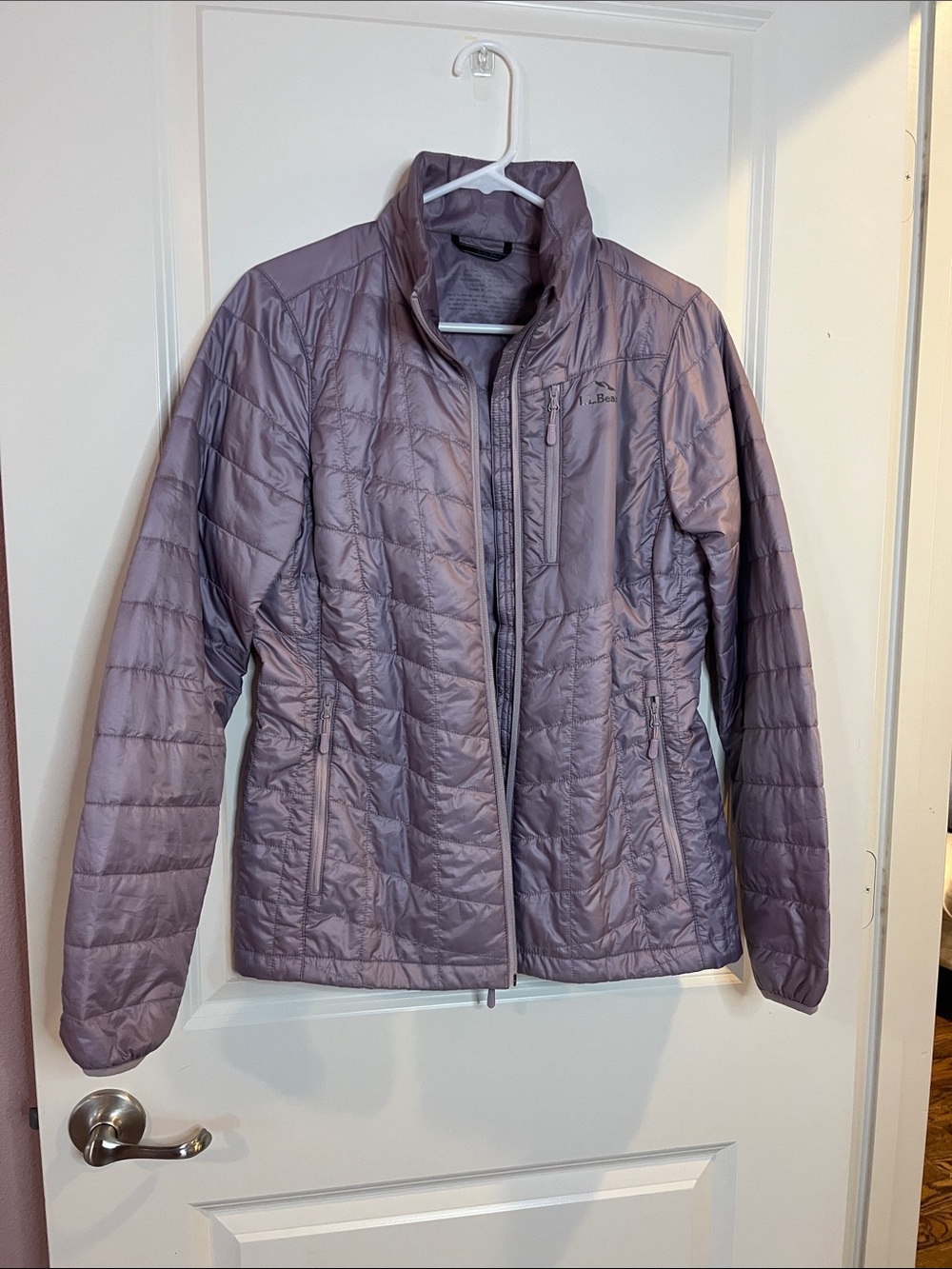 L.L. Bean Quilted Packable Puffer Jacket - Lavender